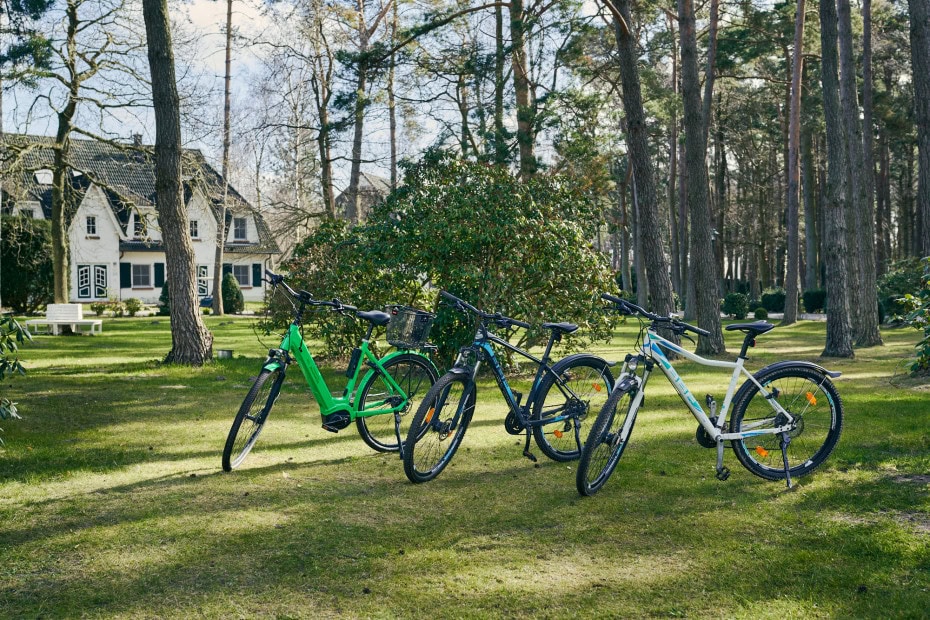 E-Bike und Mountainbikes des Strandhotel Fischlands