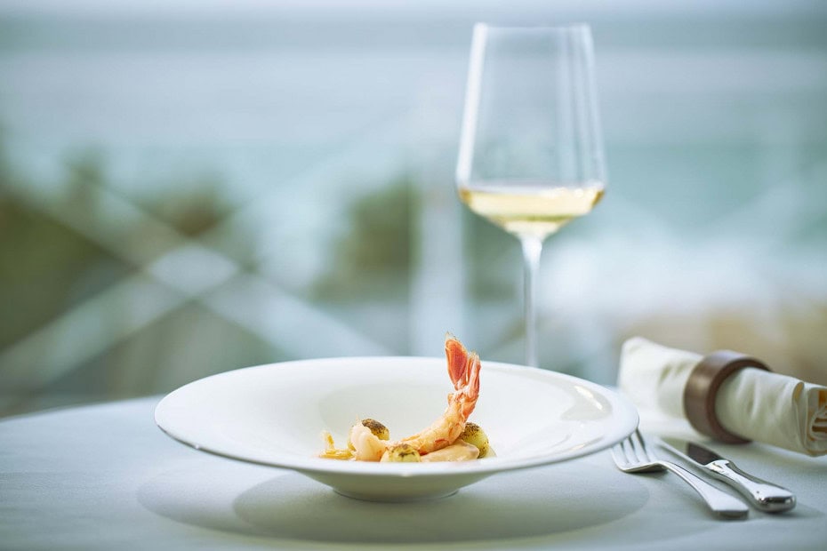 Vorspeise in der Ostseelounge im Strandhotel Fischland