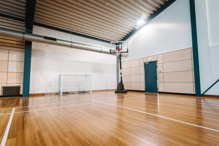 Basketballfeld im Strandhotel Fischland