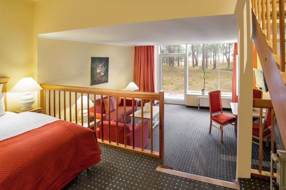 Familienzimmer im Strandhotel Fischland