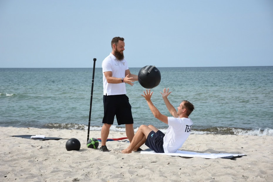 Private Fitnessstunde im Strandhotel Fischland