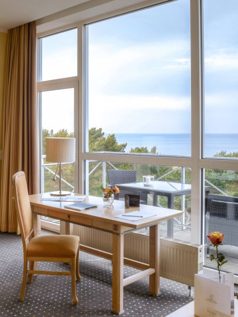Meerblick-Suite im Strandhotel Fischland