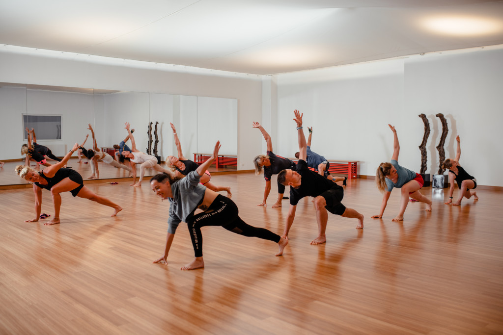 Yoga-Gruppenkurs im Strandhotel Fischland