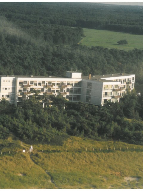 ehemalige Außenansicht des Strandhotel Fischlands