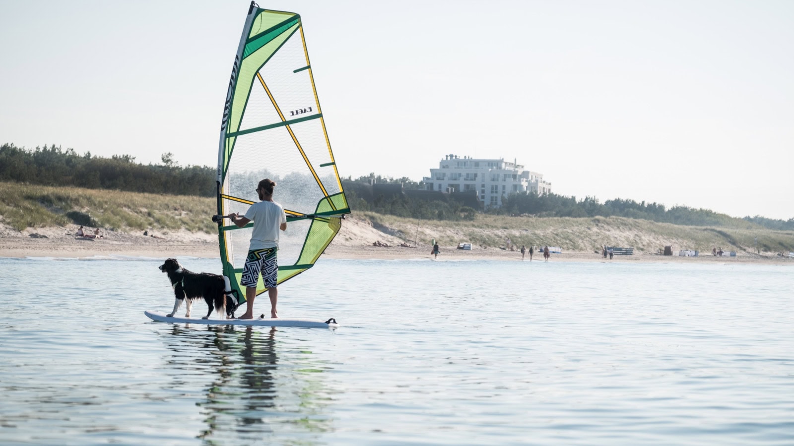 Windsurfen im Strandhotel Fischland