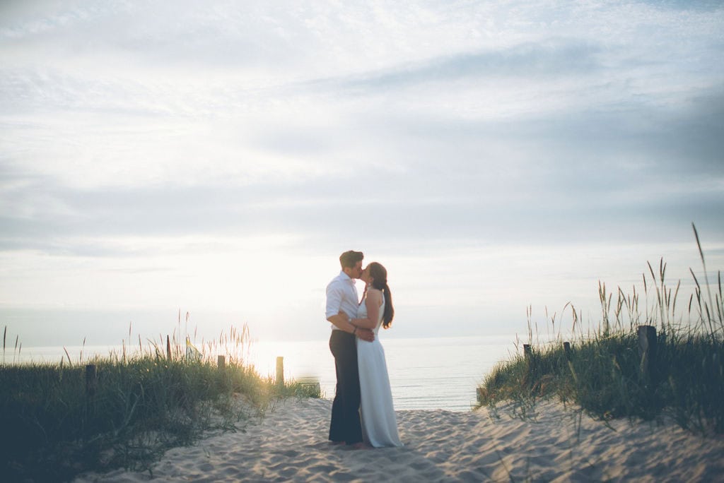 Brautpaar des Strandhotel Fischlands am Meer