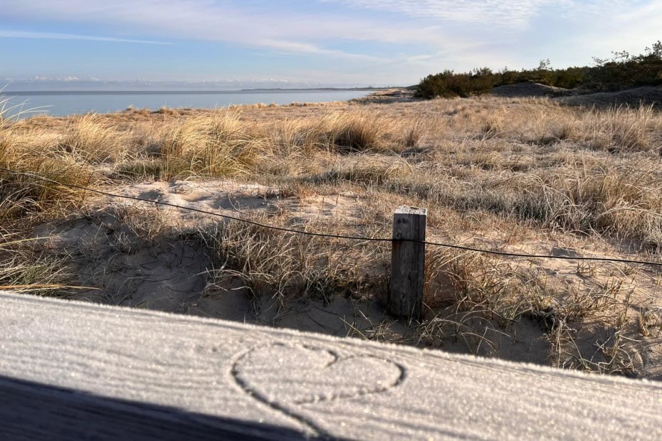 Dünen und Ostsee beim Strandhotel Fischland