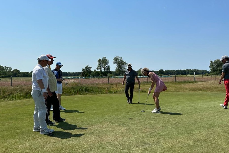 Fischland Golf Cup - Golfspieler auf dem Platz