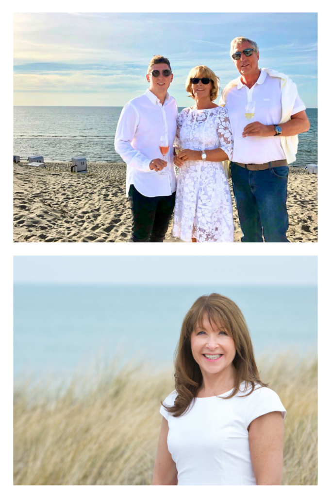 Familie Adams und Isolde Heinz