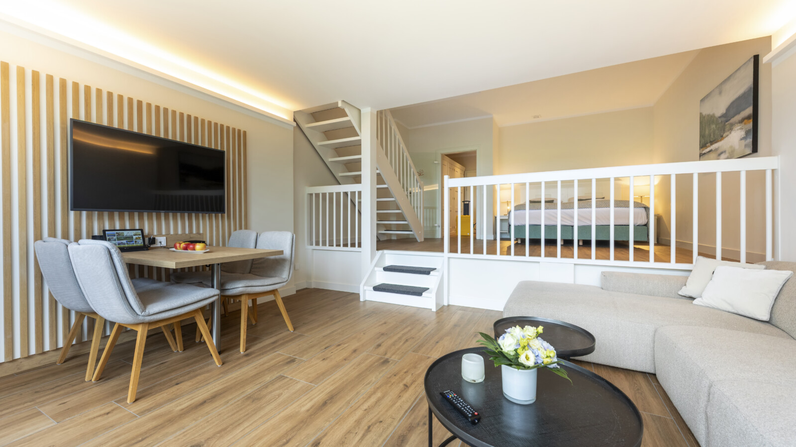 Familienzimmer im Strandhotel Fischland