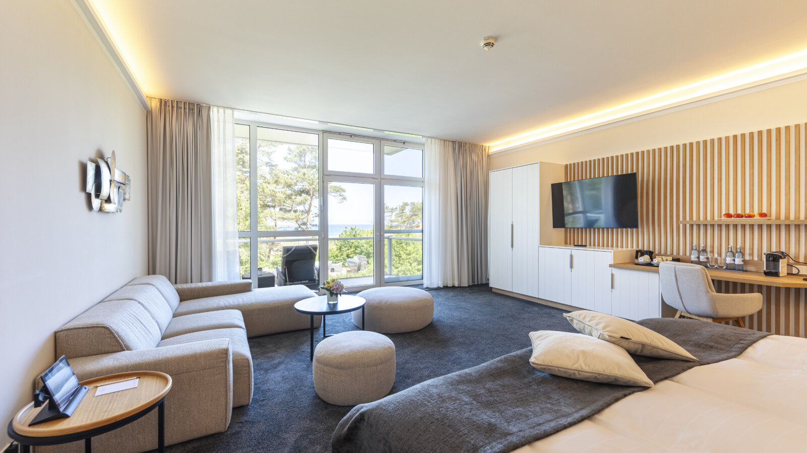 Meerblick Suite im Strandhotel Fischland