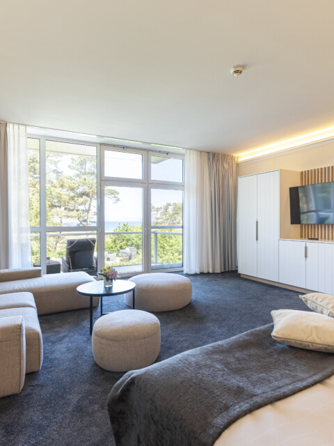Meerblick Suite im Strandhotel Fischland