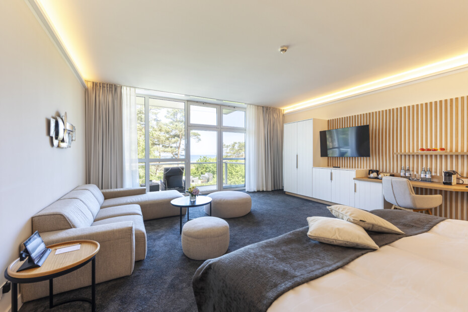 Meerblick Suite im Strandhotel Fischland