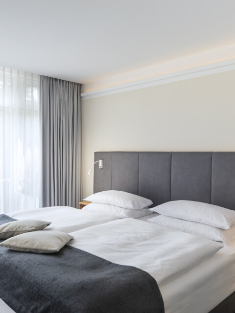 Doppelzimmer Deluxe Waldseite im Strandhotel Fischland
