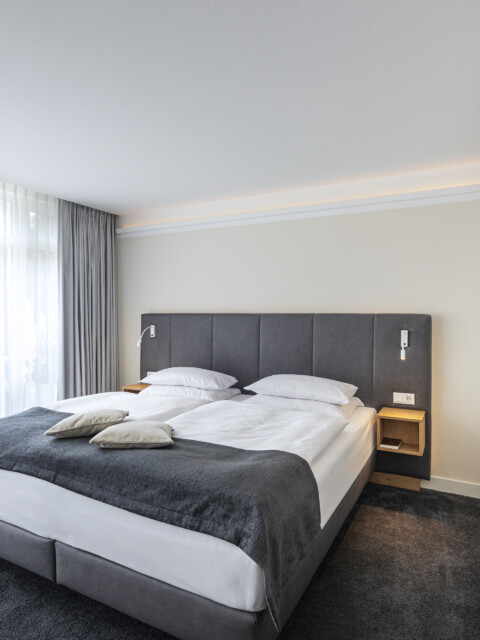 Doppelzimmer Deluxe Waldseite im Strandhotel Fischland