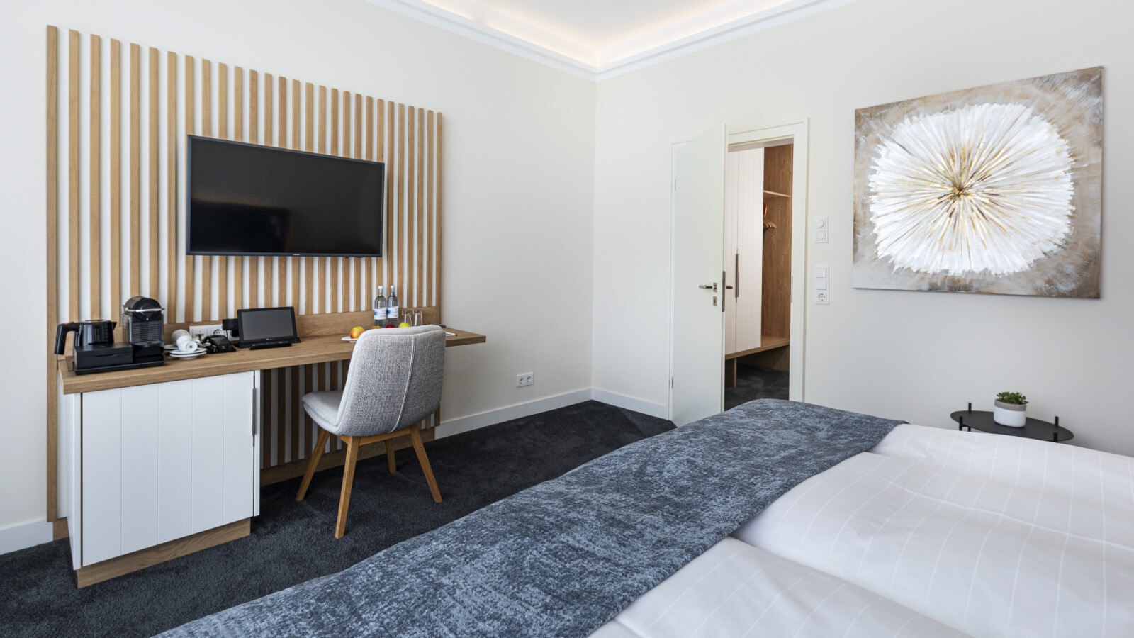 Doppelzimmer Waldseite im Strandhotel Fischland