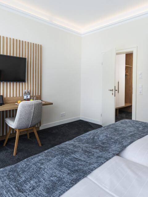 Doppelzimmer Waldseite im Strandhotel Fischland